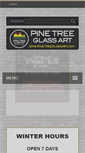 Mobile Screenshot of pinetreeglassart.com